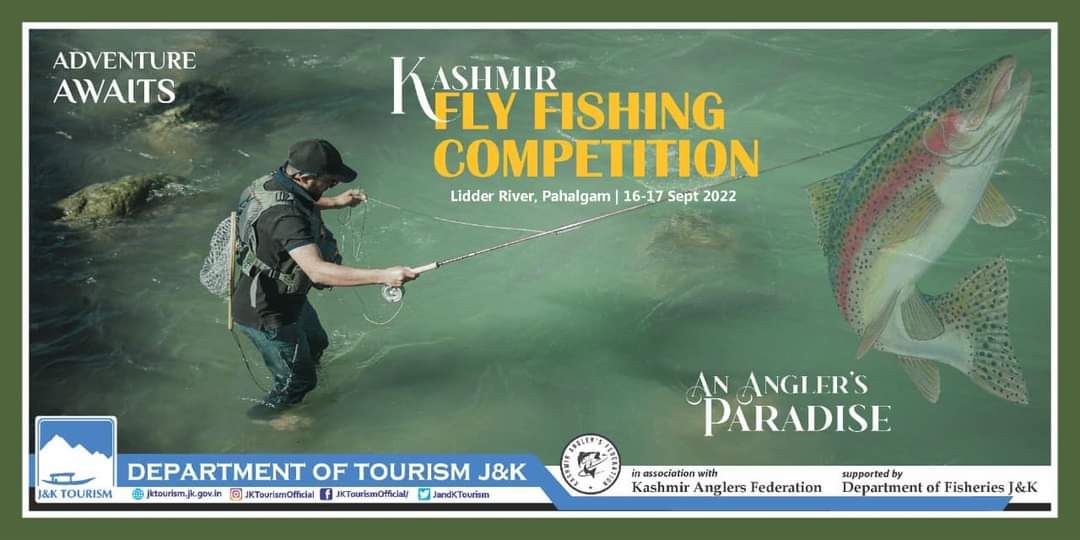 Fly Fishing Competition  ( Angling Competition) at Pahalgam