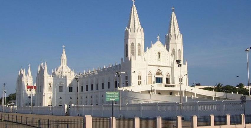 Christmas - Basilica of Our Lady of Good Health- Nagapattinam