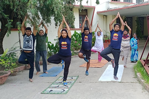 YOGA AND ITS IMPORTANCE -PROGRAM ORGANISED BY BHARATYA NRITYA KALA ACADEMY