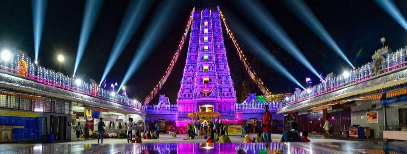 Giri Pradakshina at Sri Durga Malleswara Swamy Varla Devasthanam, Vijayawada
