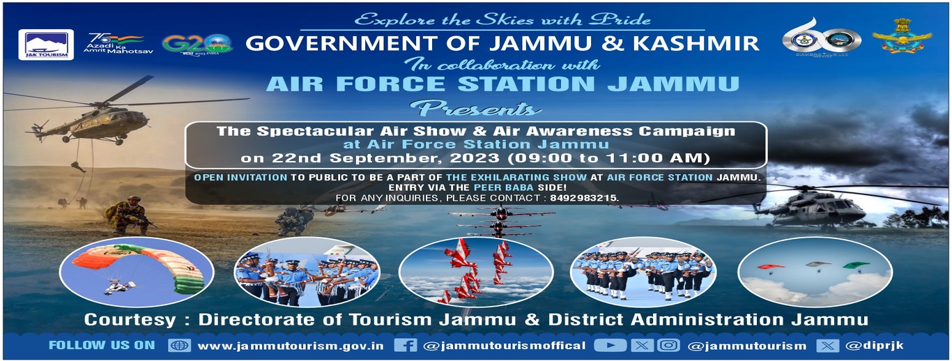 The spectacular air show and air awareness campaign