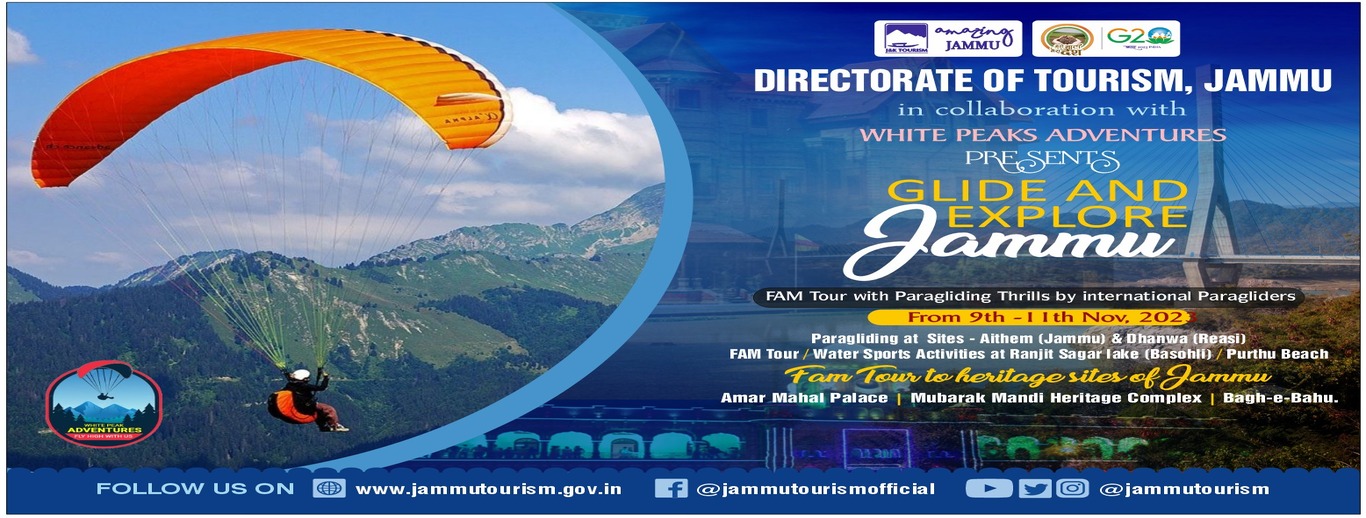 FAM TOUR WITH PARAGLIDING THRILLS BY INTERNATIONAL FLYERS