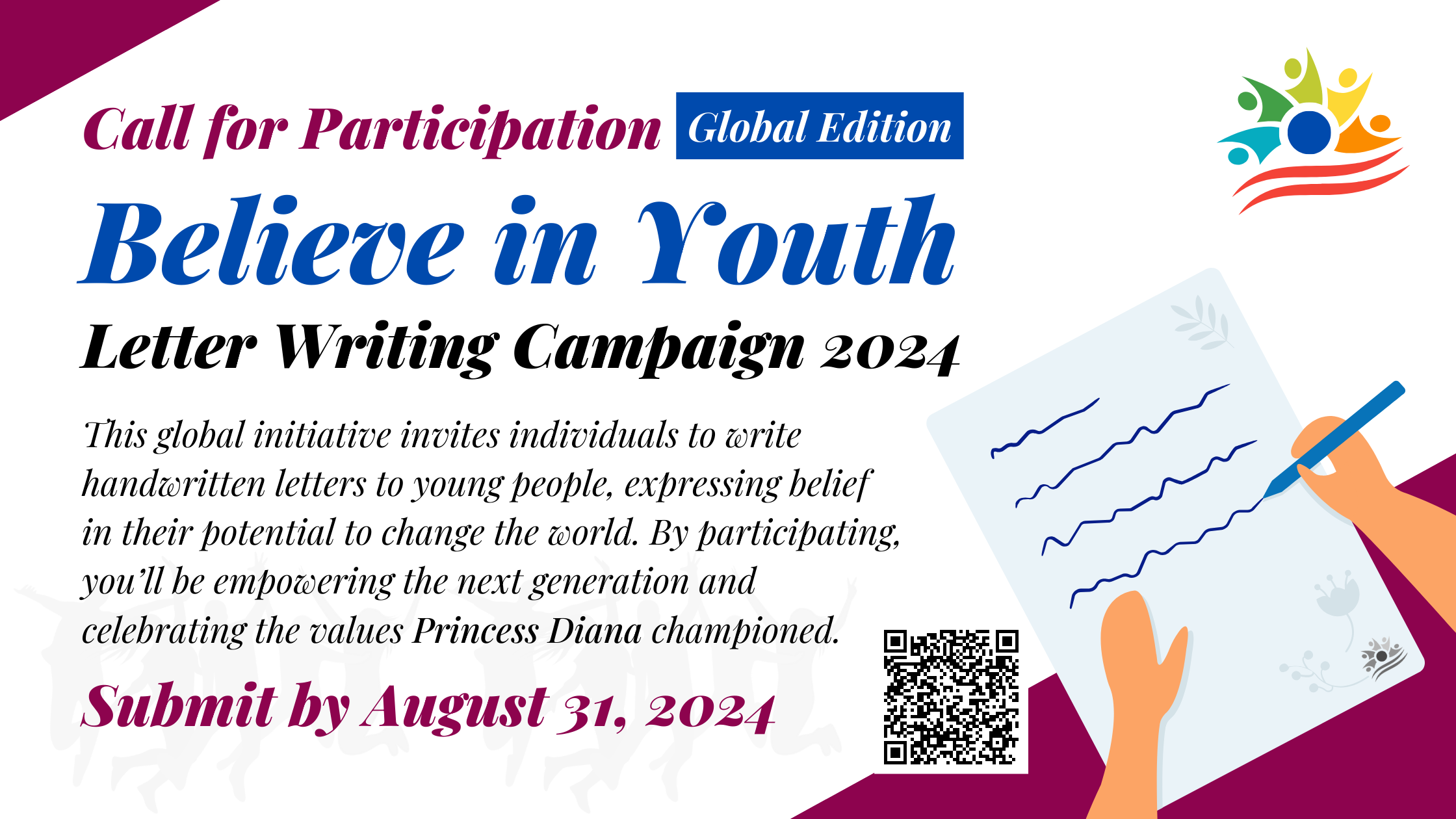 Believe in Youth Letter Writing Campaign 2024 by Udaan Youth Club
