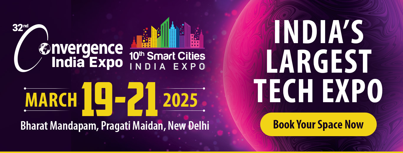 32nd Convergence India and 10th Smart Cities India 2025 expo Pragati Maidan