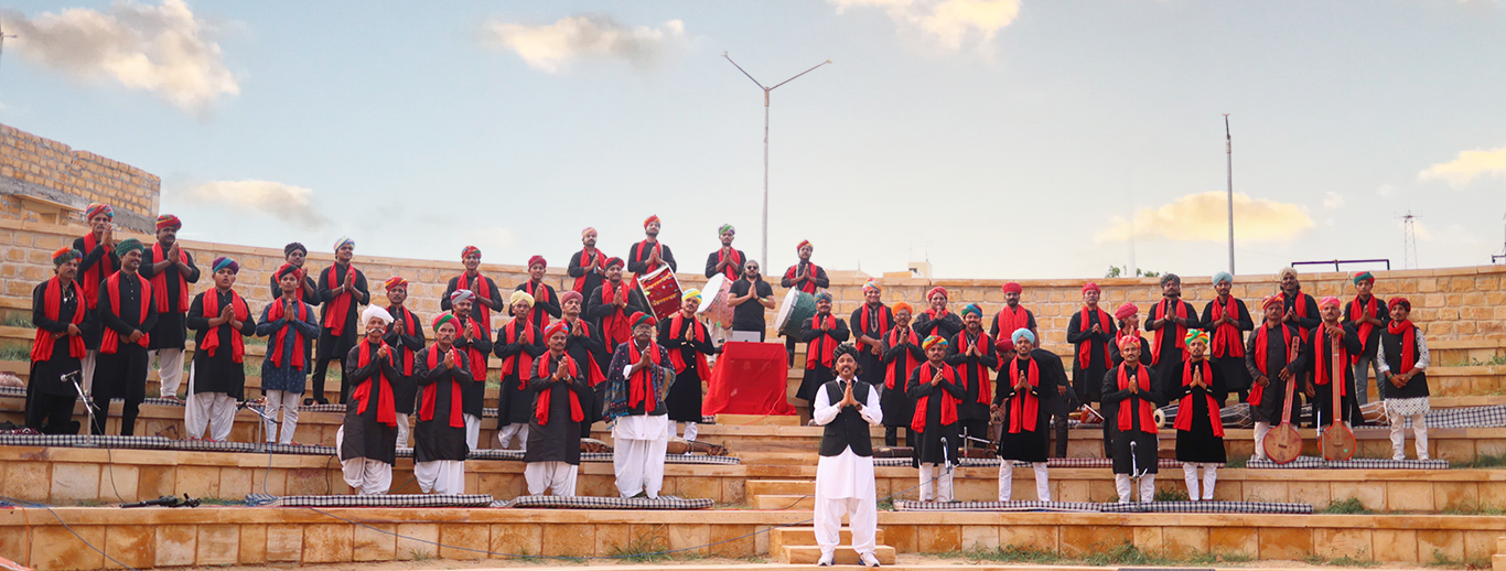 Folk Orchestra of Rajasthan  by Mame Khan