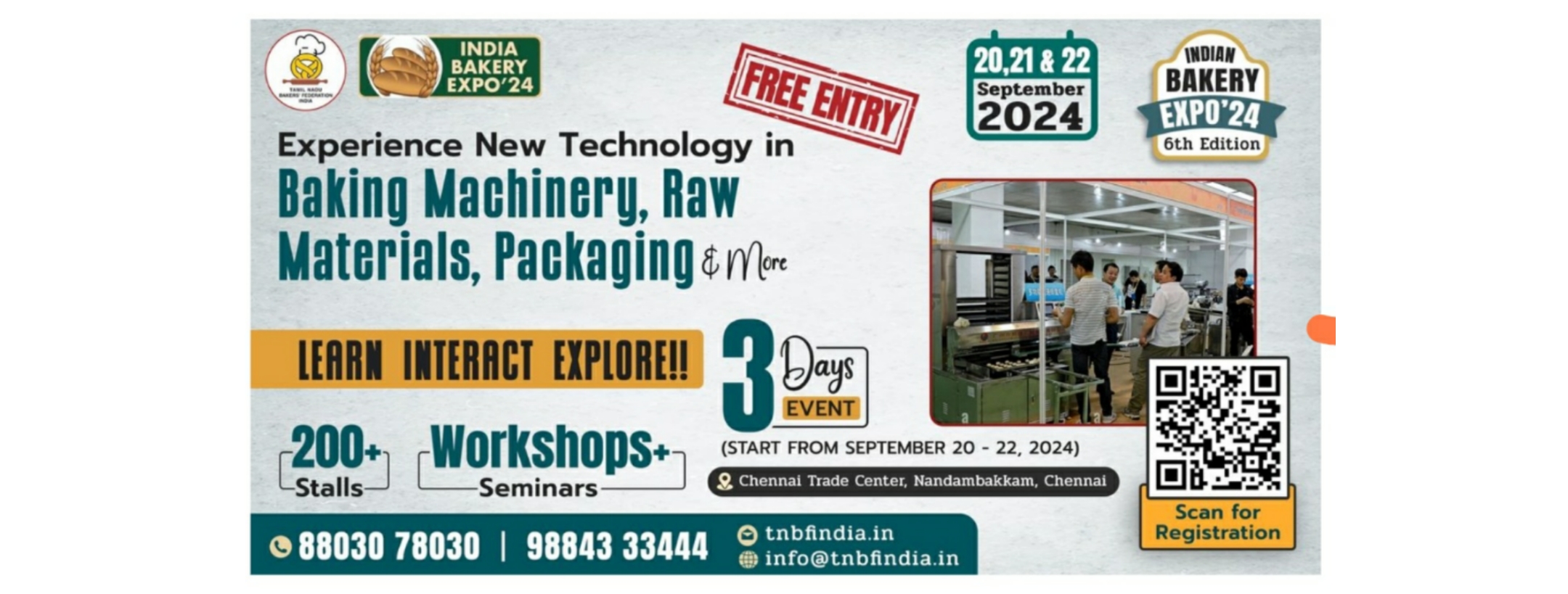 India Bakery Expo 2024 - Chennai