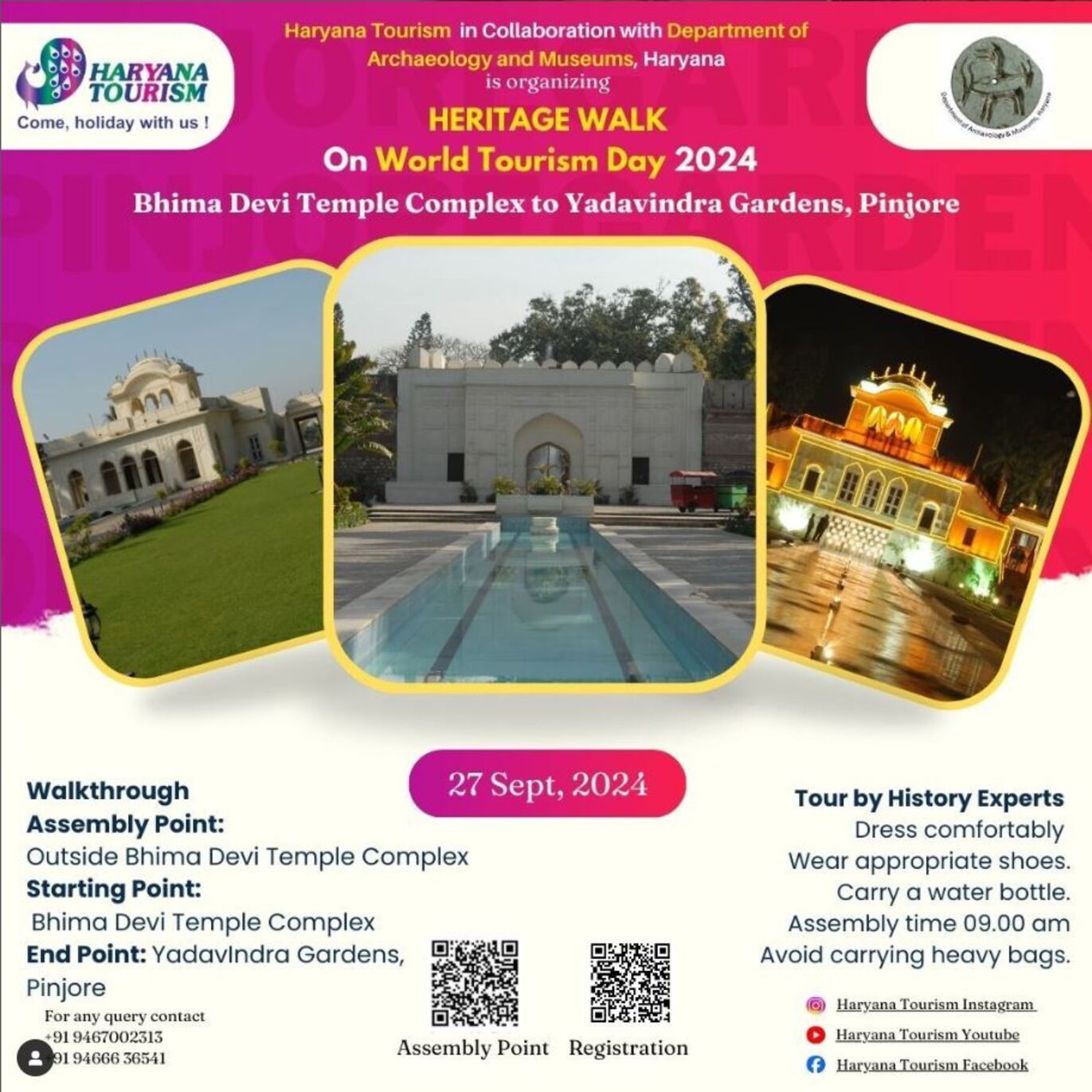 Heritage walk Pinjore