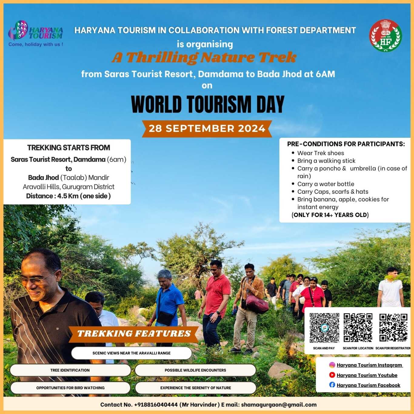 Trekking expeditions in Aravalli Hills