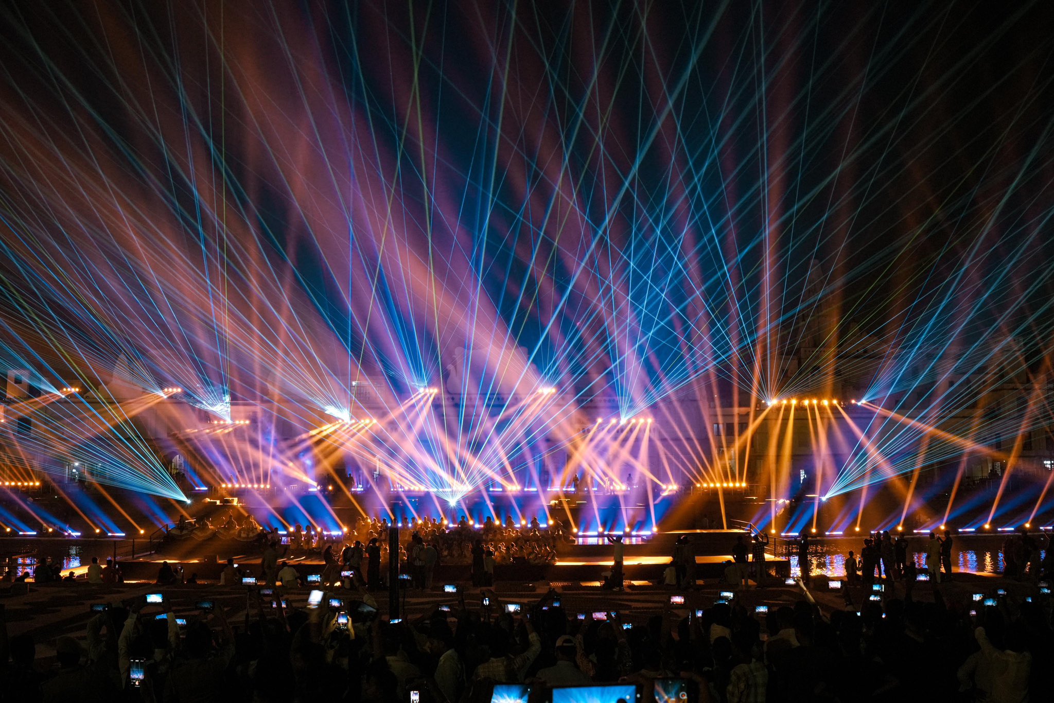 Cultural Programme and Laser Show at Saryu River Ghats of Ayodhya