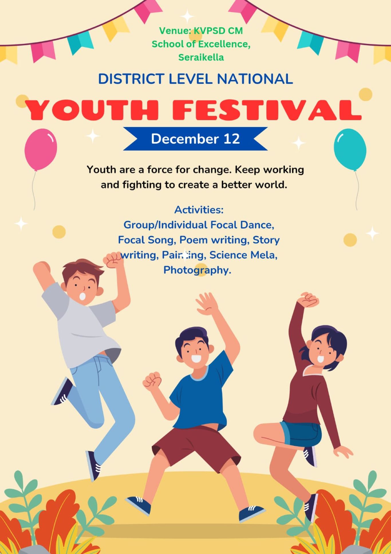 District Level National Youth Festival