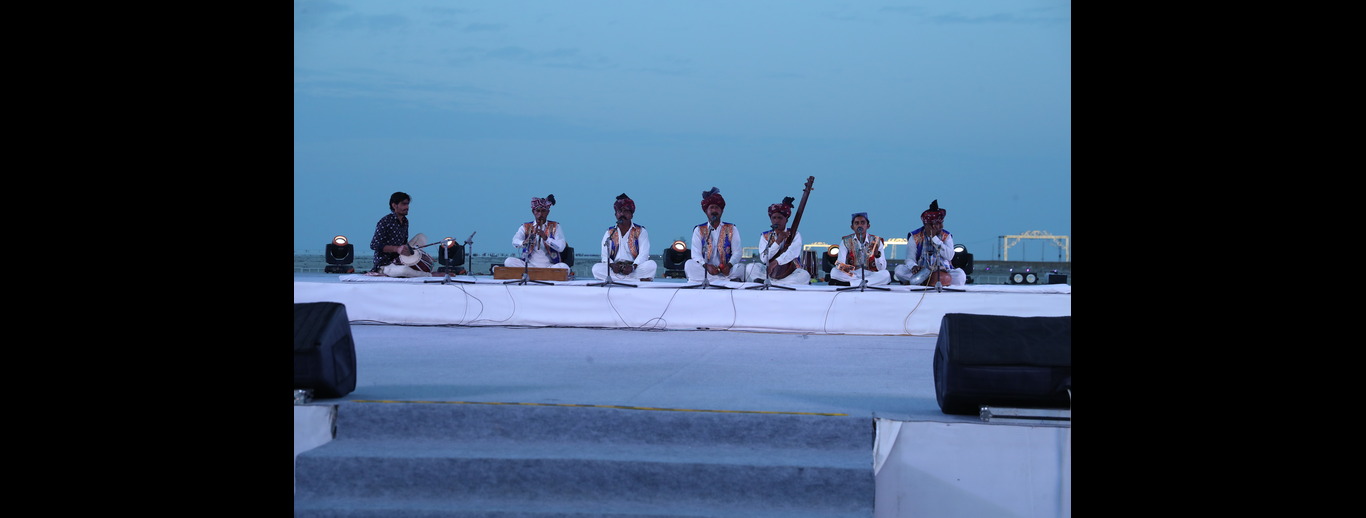DESERT RHYTHMS :  RAMEEZ MIR & BAND AT RANN UTSAV 2024