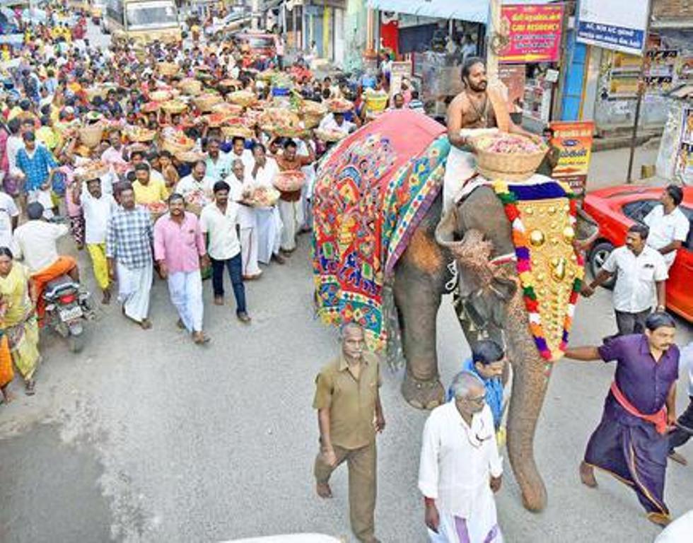 Poochorithal Vizha-Arul Migu Mariamman Temple, Samayapuram, Tiruchirappalli