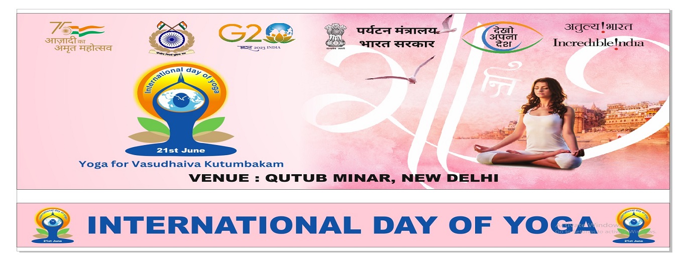 Celebration of International Day of Yoga 2023