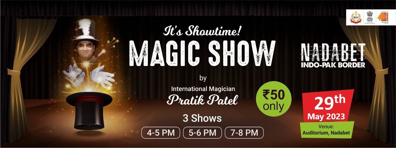 MAGIC SHOW AT NADABET INDIA -PAKISTAN BORDER